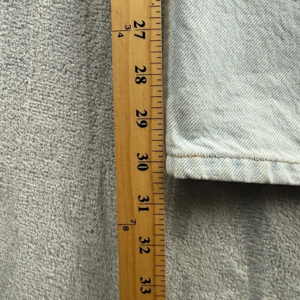 Vintage Levis Silvertab Jeans Mens 34x30 Blue Straight Narrow Light Wash Denim